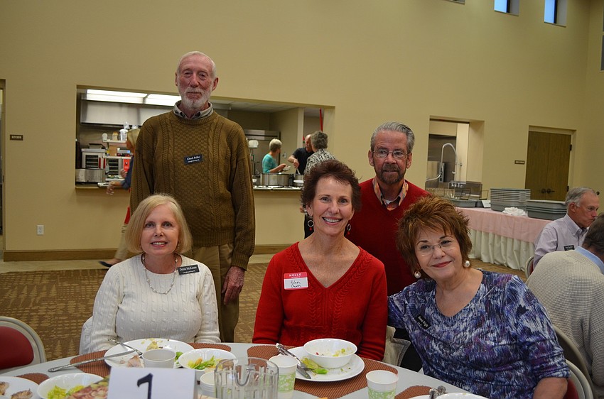 Debra McKenna, Chuck Fuller, Helen Owen, Jay Wallick and Bonnie Wright