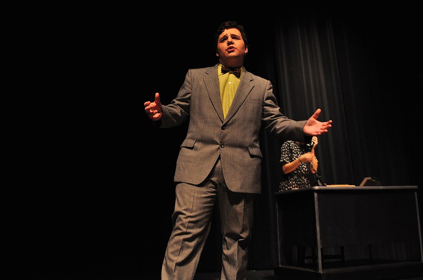 Christian Malaga plays Myron Hasler, the owner of the Sleep Tite Pajama Factory.