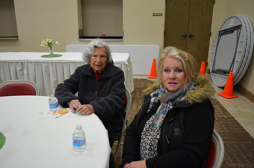 Shirley Beachum and Lila Gerich