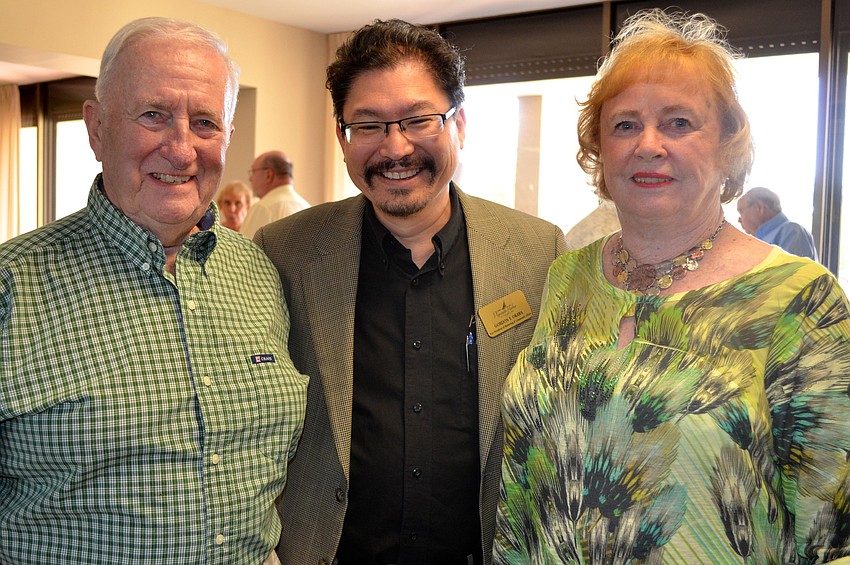Bruce Crawford, Gordon Okawa and Joan Sheil