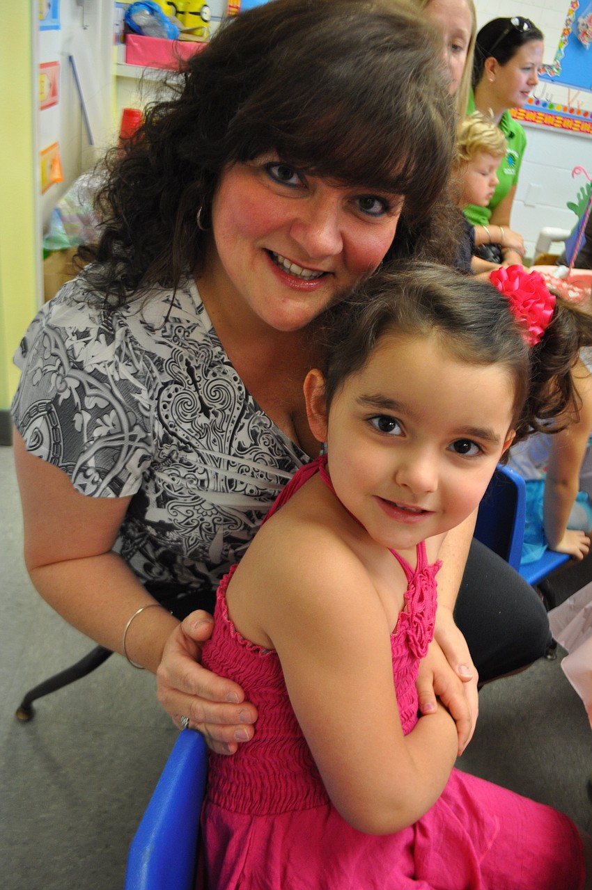 Chrissy Belville and her daughter Rylee, 3, love spending time together.