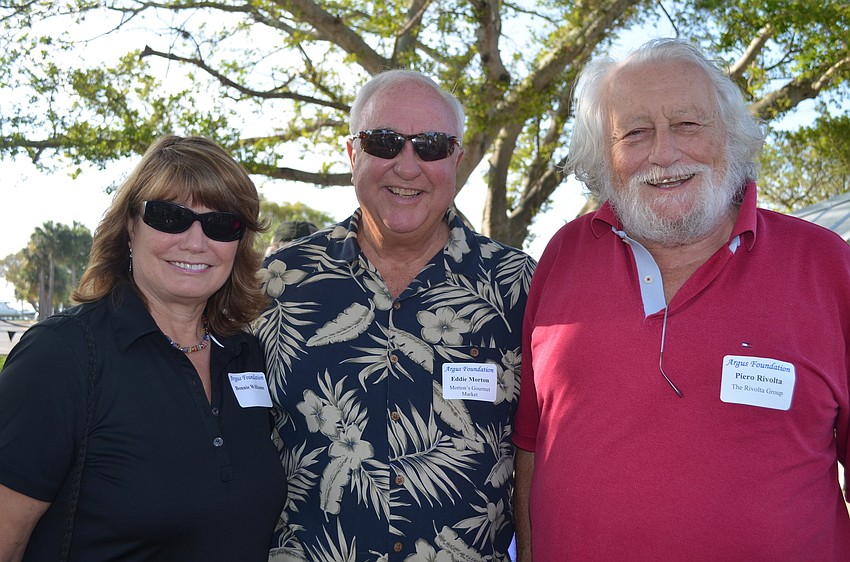 Bonnie Williams, Eddie Morton and Piero Rivolta