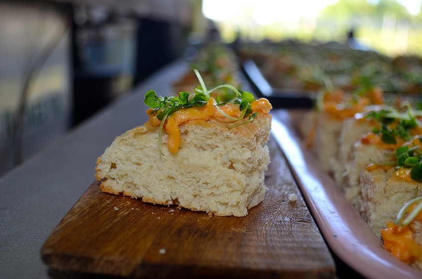 Rebecca Lang showed attendees how to prepare an 