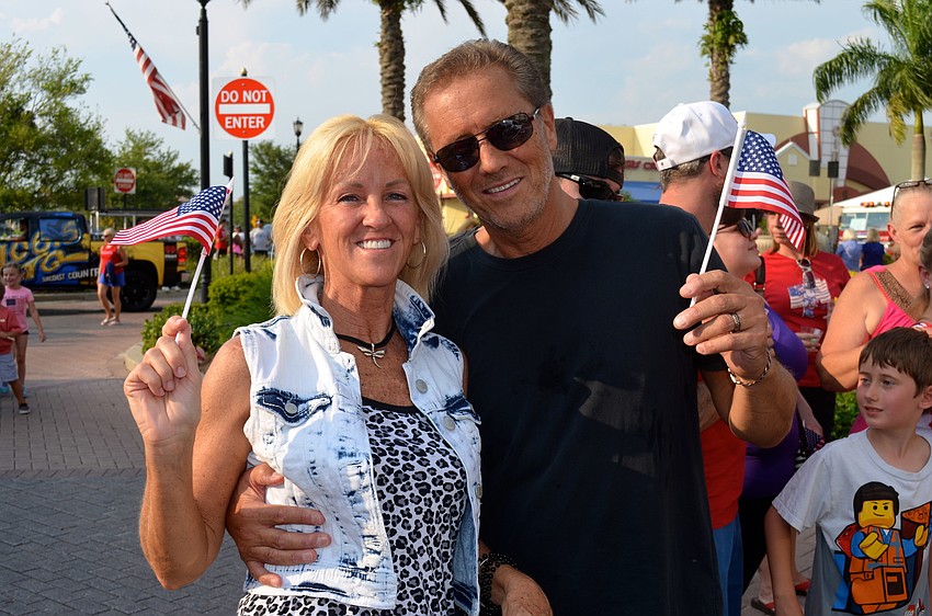 Janet and Ray Cauchi enjoy a day of celebrating their country.