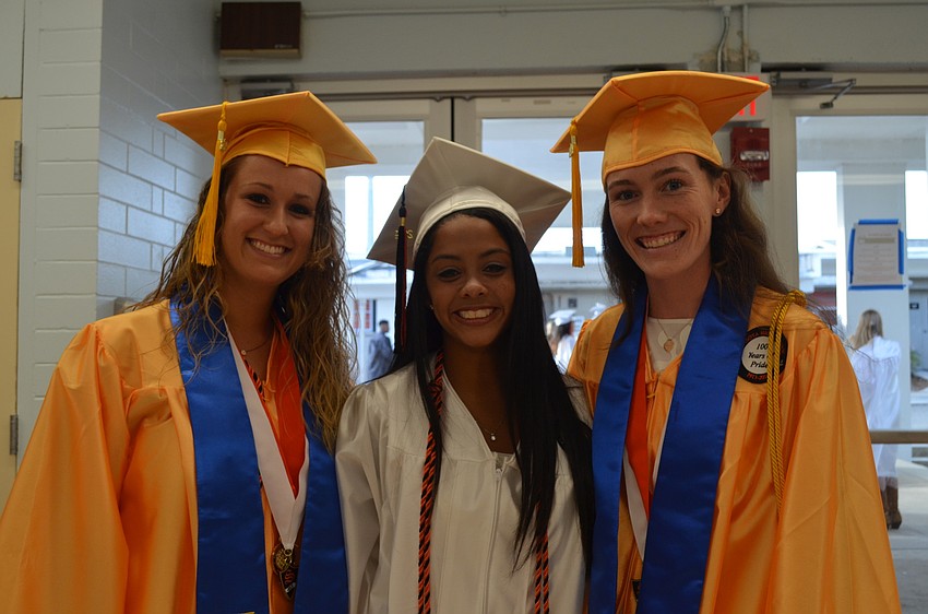 Sarah Lumley, Jami Aguayo and Emily Harding