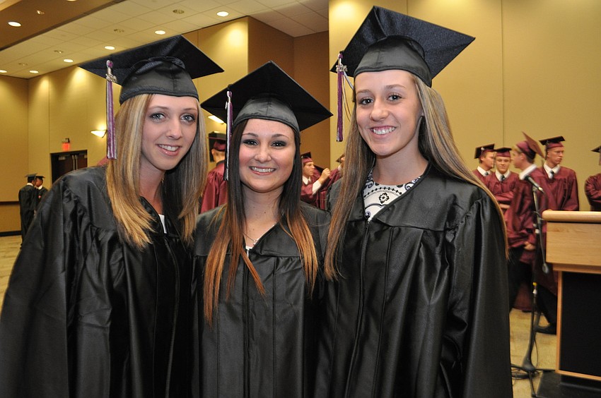 Katelynn Craig, Breana Carpenter and Bianca Dean