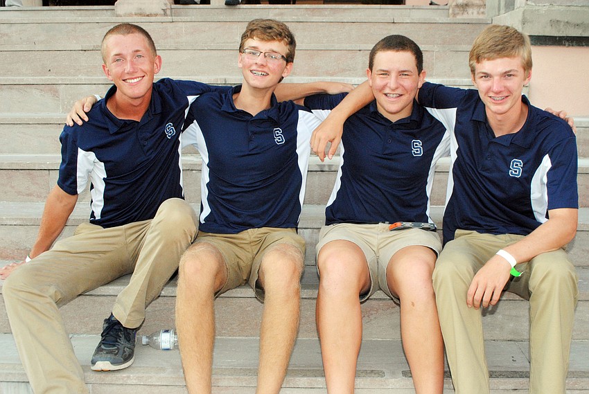 Tre Whitten, Michael Sullivan, Erik Mininsohn and Cian Grave