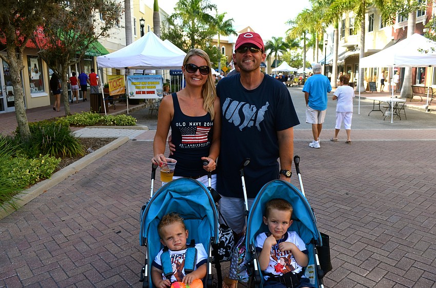 The Terry family â€” Ashley, Trent, Keagan and Kallen.