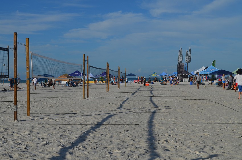 Siesta Beach will be home for the tournament for two days.