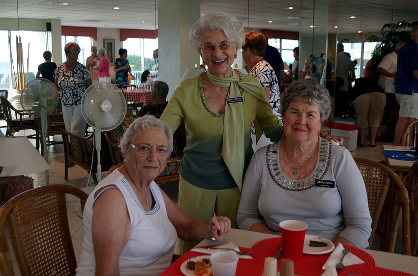 Carolyn Albrecht, Ginny Dreher and Macky Groen