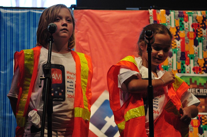 Emma Potter and Hope Thomsen enter the App factory.