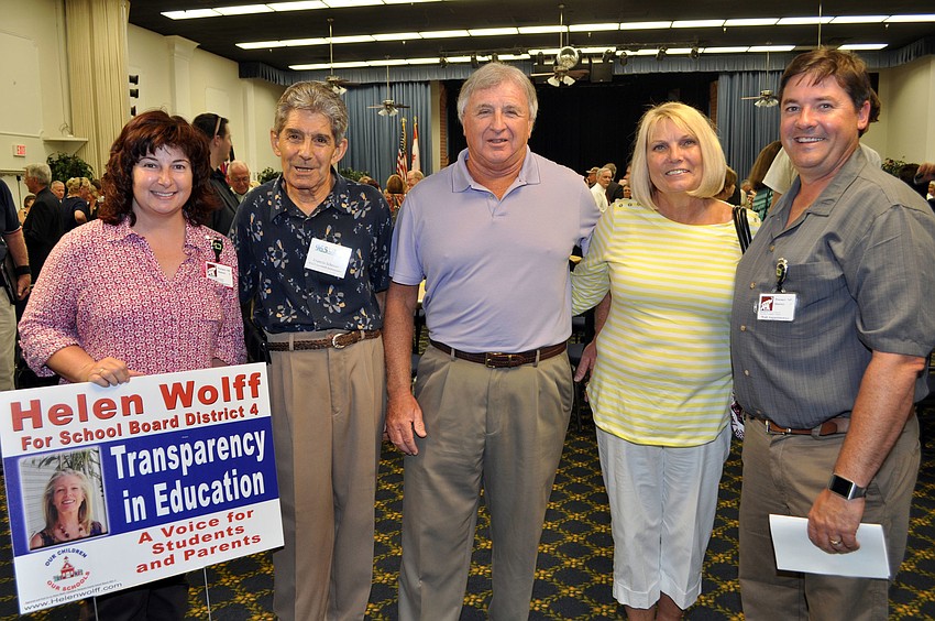 Sue Augustinowicz, Fancis Scheuer, Lenny and Tina Locastro and Walt Augustinowicz
