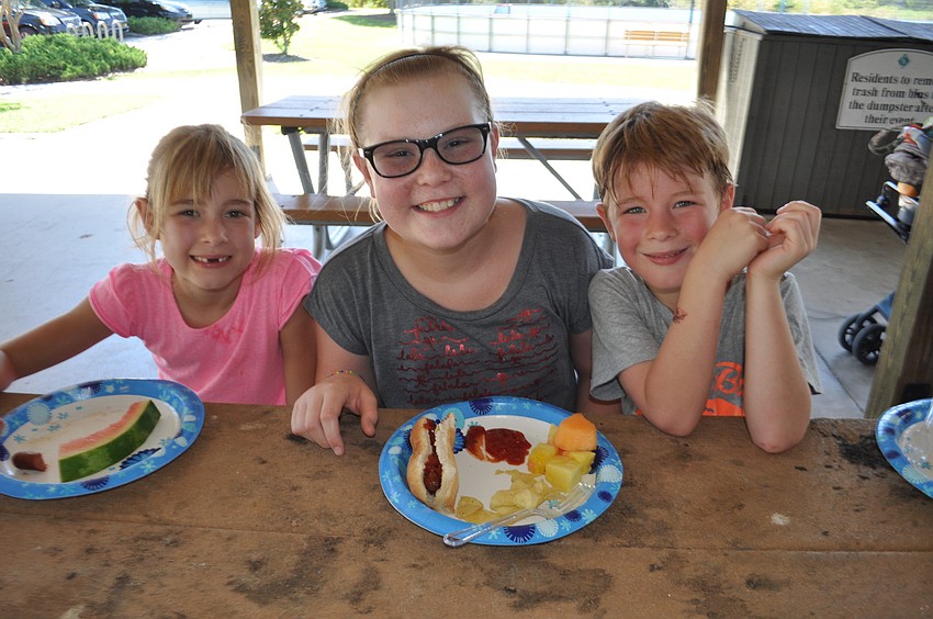 East County residents Emma Spisak, Hannah Badenhorst and Ryder Spisak came out with their parents, Stephen and Karen Spisak, and two foster siblings.