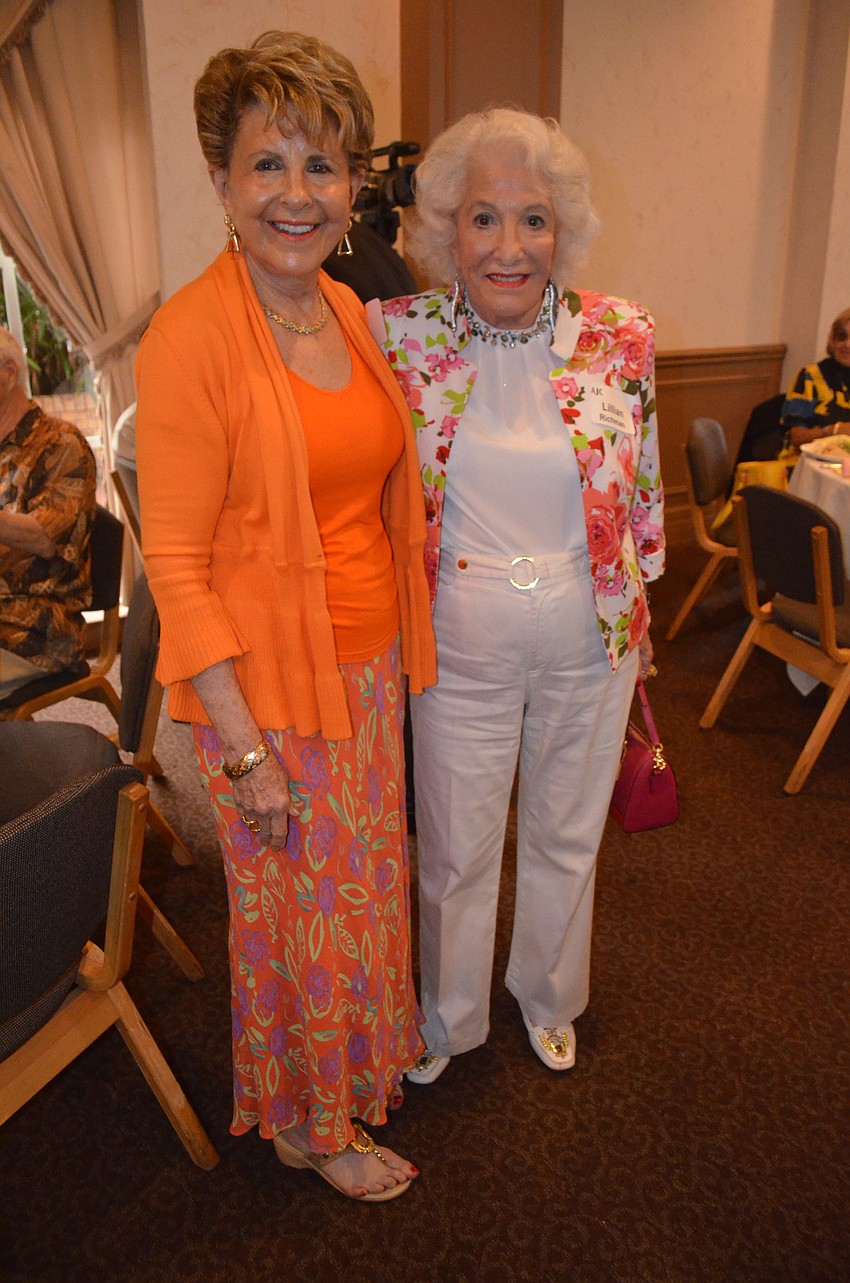 Renee Sheade with Lillian Richman