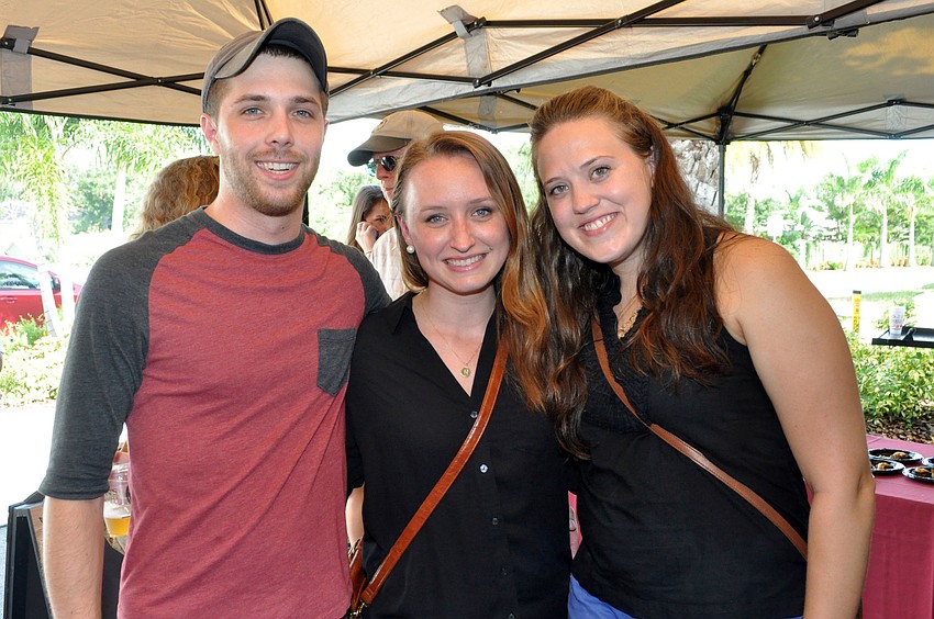 David Morrison, Hannah Boehmer and Laney Cummings