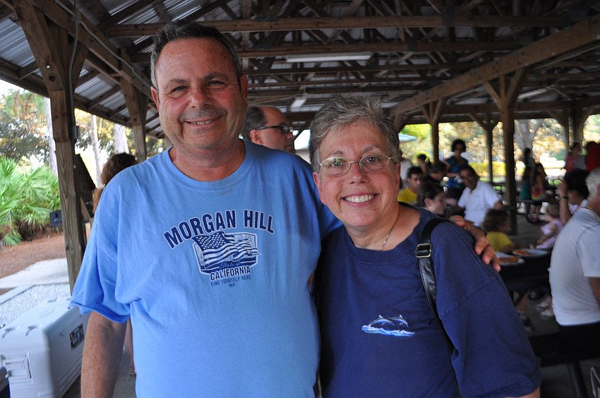 Phil and Roz Lieberman are all smiles.