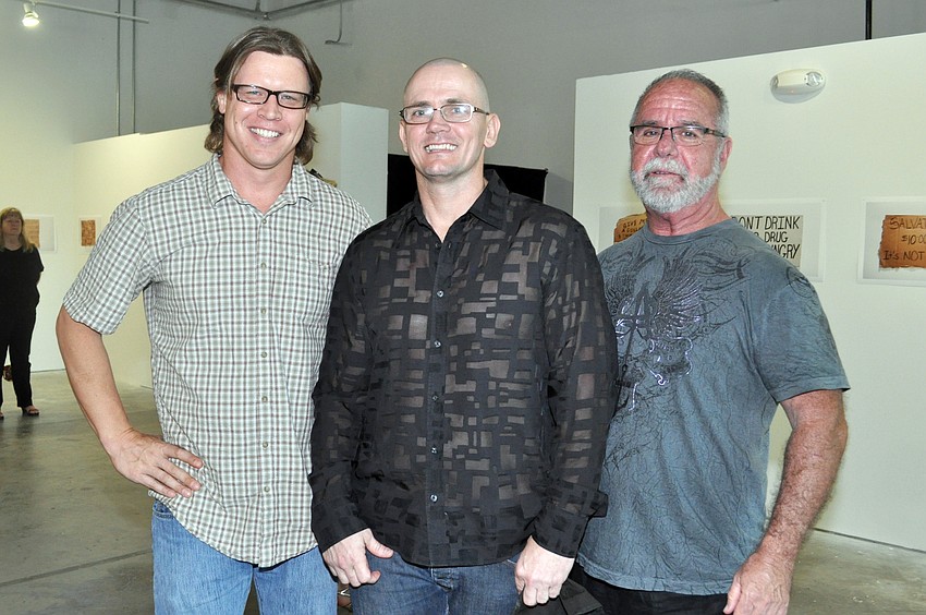 Michael Wyshock, Daniel Jeffers and Jerry Finster