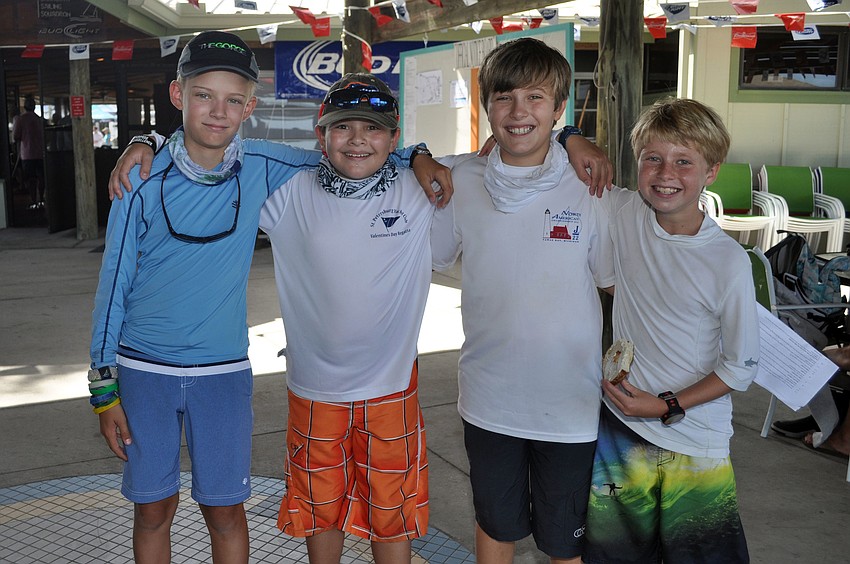 Ethan Danielson, Watt Icely, Pearson Payne and Sam Lindsay