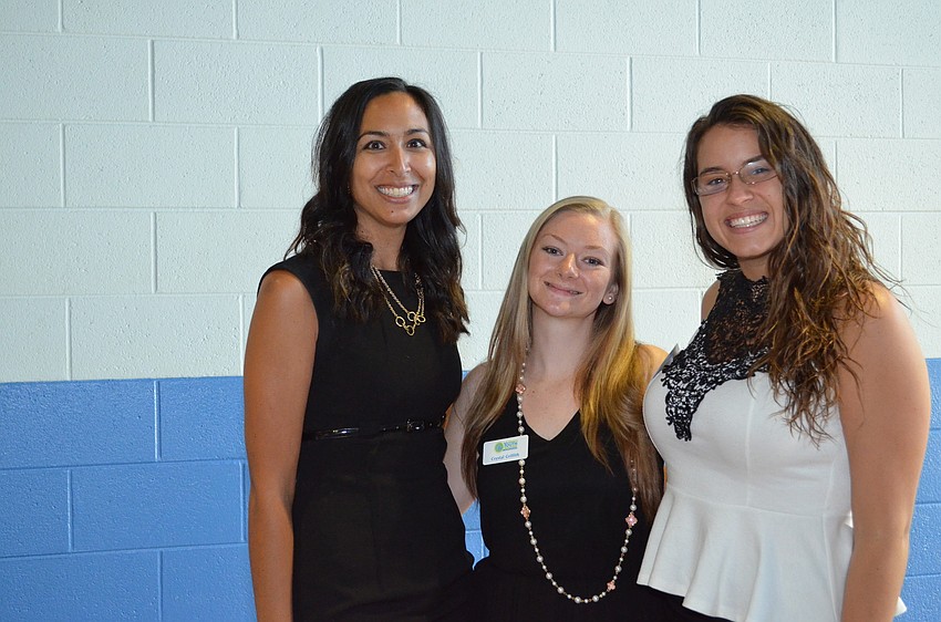 Suriya Kong, Crystal Griffith and Destiny Bonner