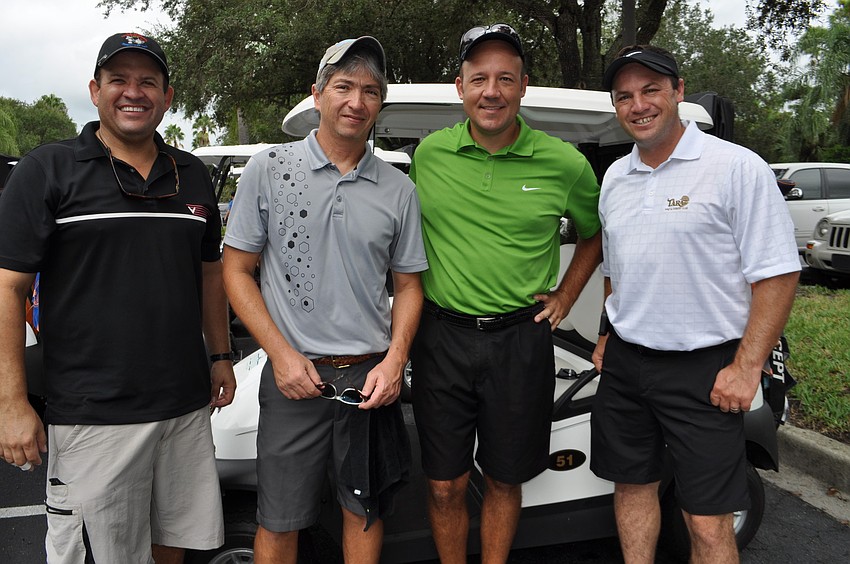 Hector Rojas, Alan Hipp, Marc Ebling and Josh McGarry play together regularly.