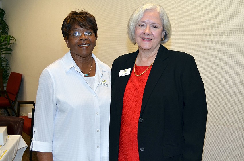 Aida Coleman and Peggy Olsen