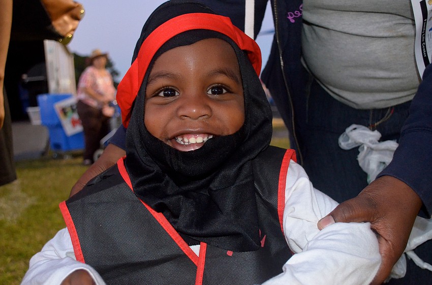 Tavaris Lamb shows off his ninja side.