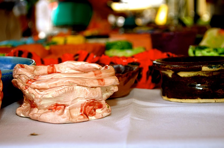 Patrons receive a ceramic bowl crafted by a local artist with the cost of admission.