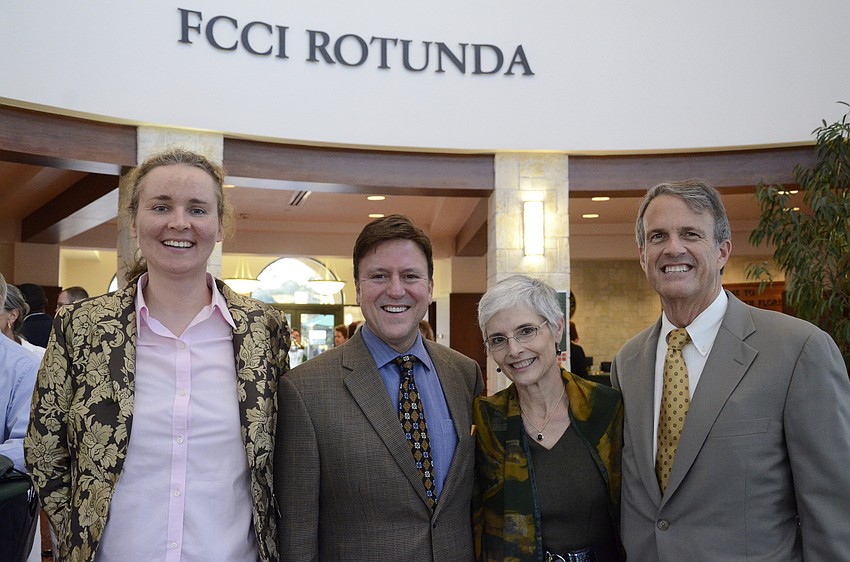 Katerina Annaraud, James McManemon, Sandra Stone and Charles Githler