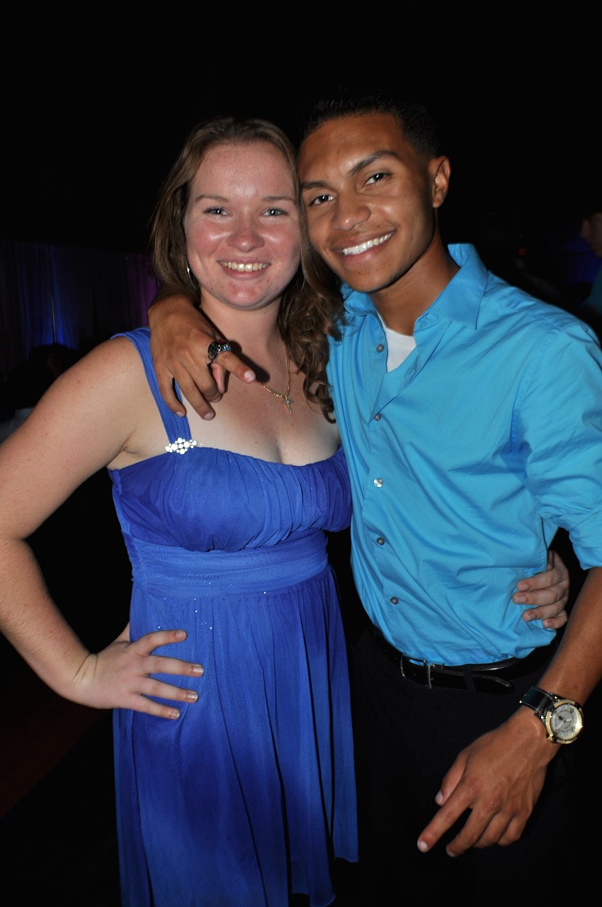 Brittany Burnham and Victor Vargas are juniors.