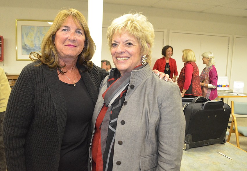 Janet Wilkins and Judy Fishbein