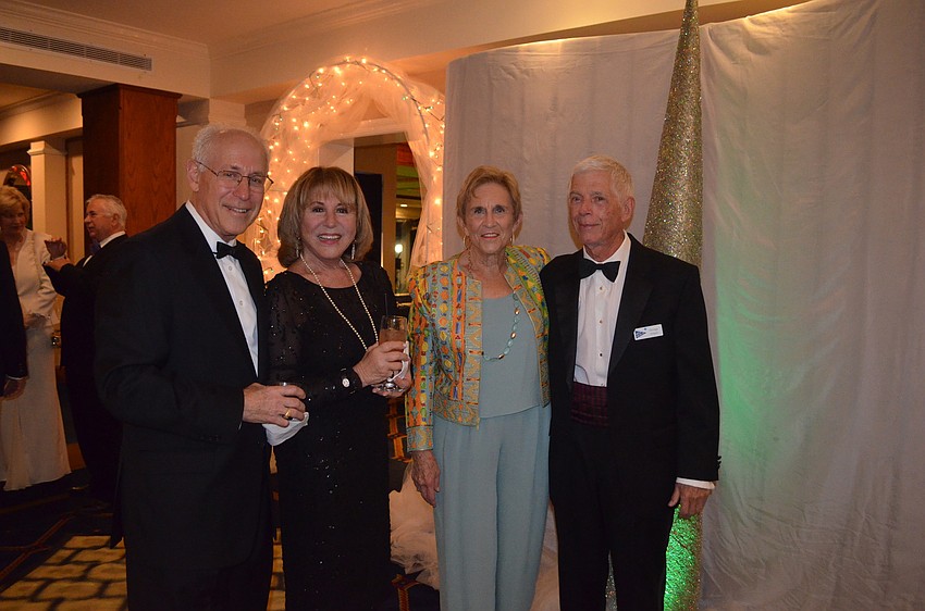 Roger and Elaine Spivack with Janet and George Allgair