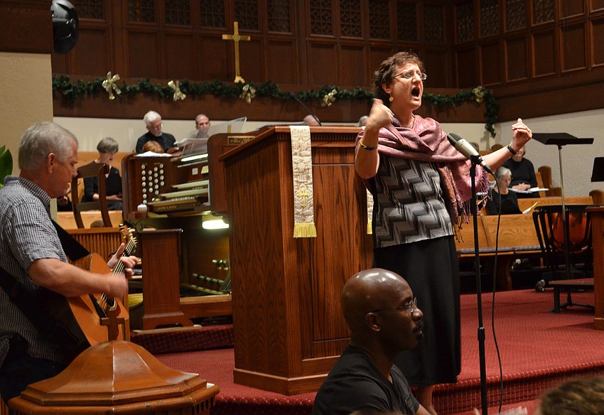 Jennifer Singer performs â€œOd Yavo Shalom Aleinuâ€ that translates to â€œPeace will come upon us.â€