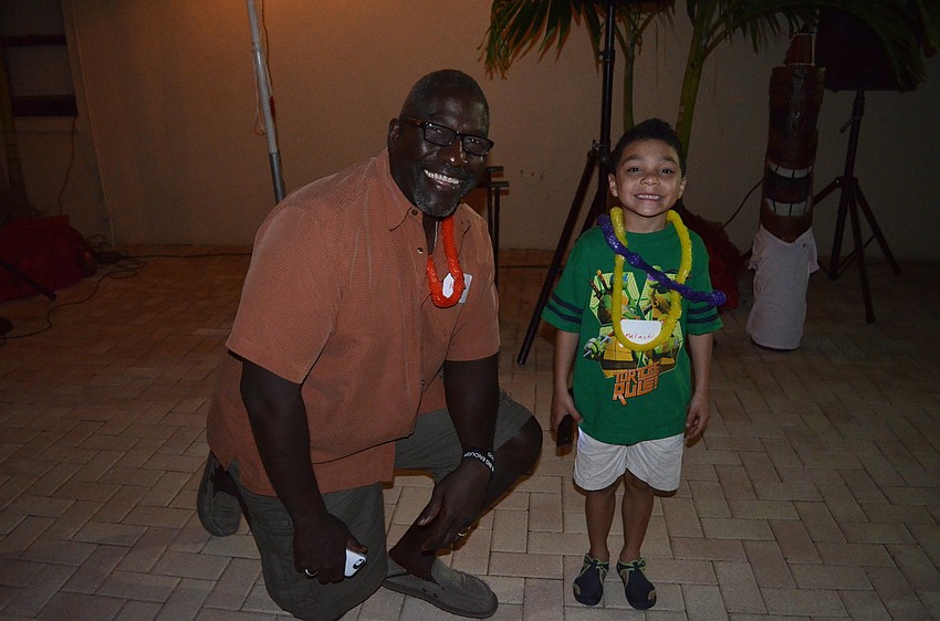 Ken Nelson with grandson, Malachi, 5