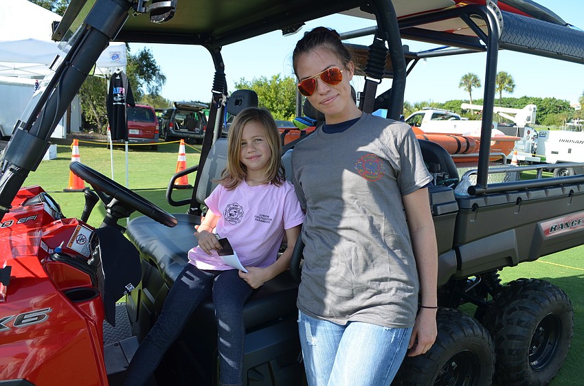 Kristen Rouse with daughter Chesney, 6