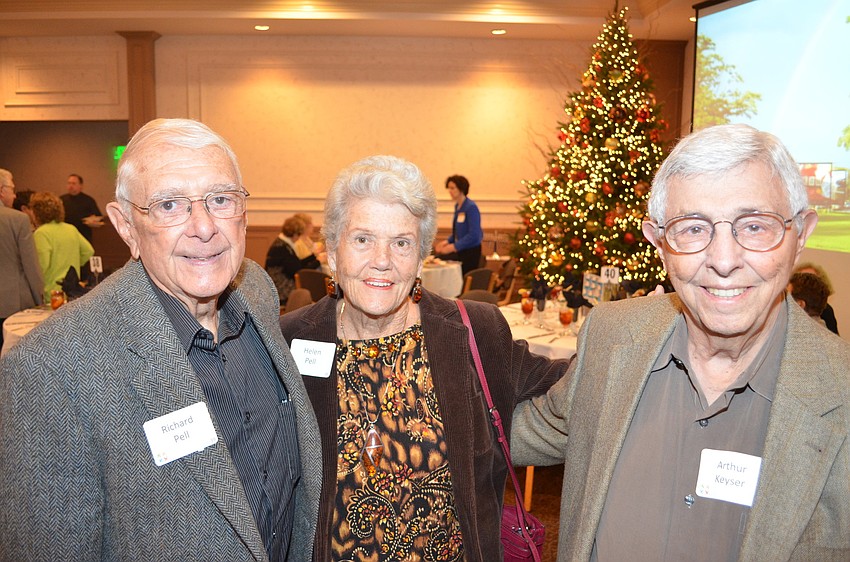 Richard Pell, Helen Pell and Arthur Keyser