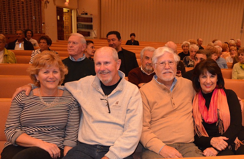 Karen and John Carroll and Bill and Alice Newman