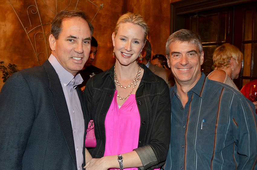 Jay Berman, Rebekah Gelvin and Chef Paul Mattison