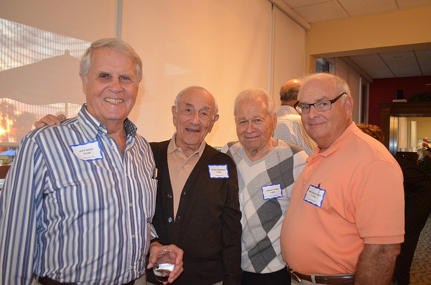 Jeff Reed, Stan Horwich, Harvey Pyes and Mike Brostoff