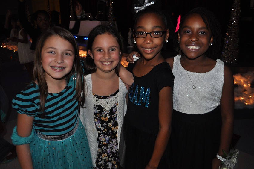 Hailee Bouchard, Isabella Pasquale, Nashaiya Ogburn and Cydnee Brooks spend time together.