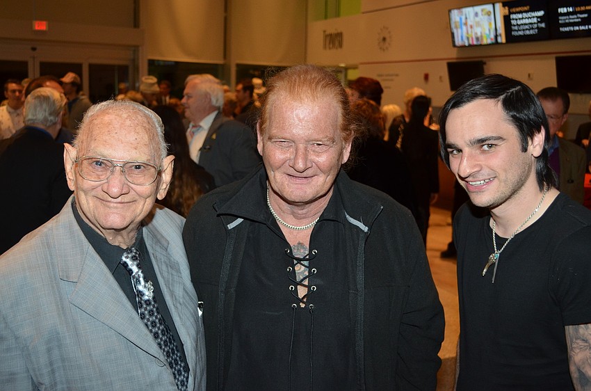 Ward Hall, John â€œRedâ€ Stuart and Andy Sumbton