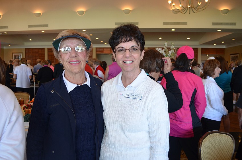 Elaine Drewniak and Marge Palacio