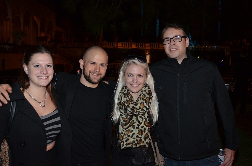 Jenny Cockerham, Tyler Staggs, Genevieve Godcharles and Hunter Riley