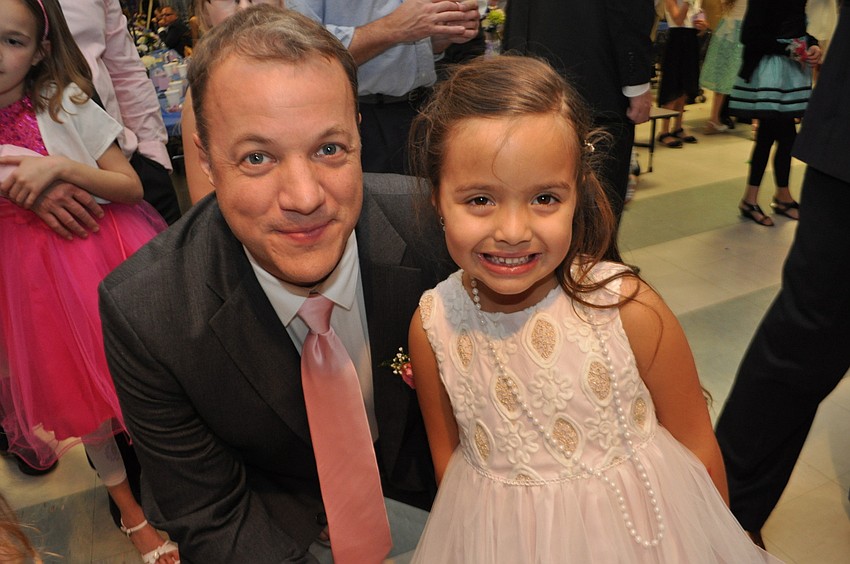 John and Anna Wompey are all smiles.