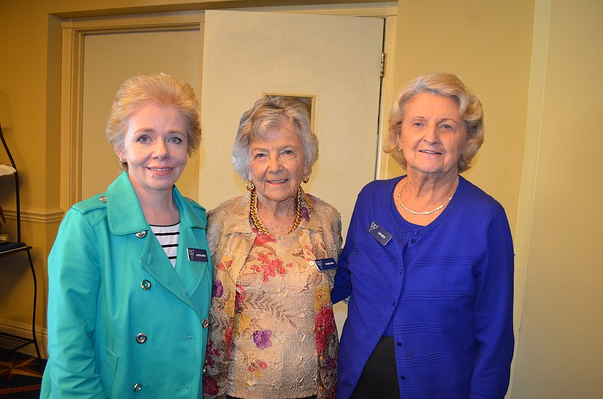 Alison Jones, Louise Rich and Lou Getz