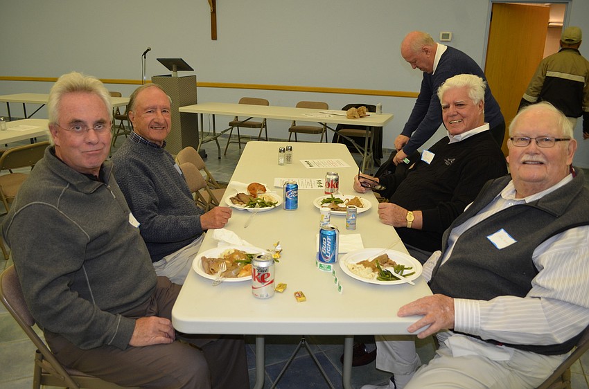 Ken Godbout, Bob Amedeo, Paul Kuell and Ed Davin