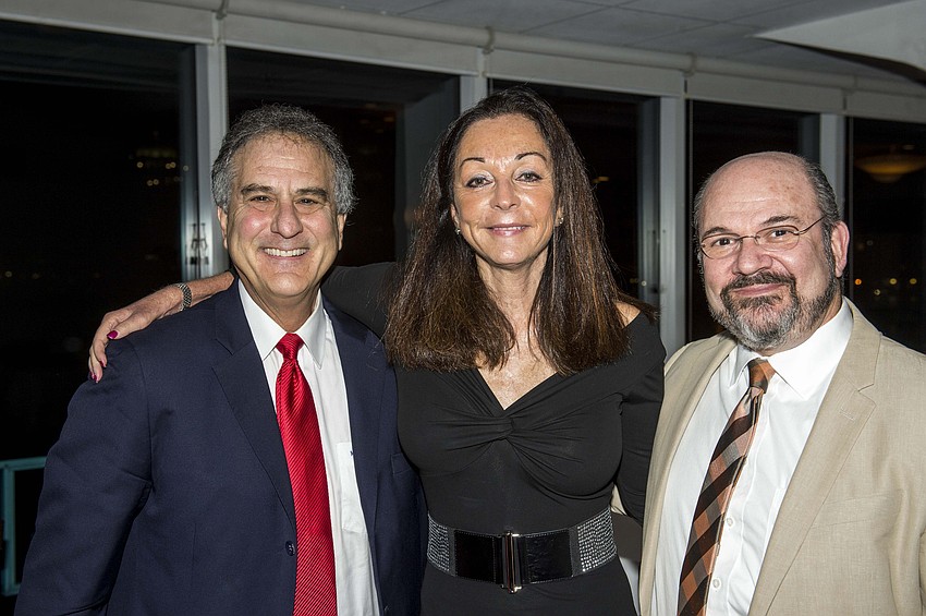 Mark and Stephany Richmond with Cliff Abramson