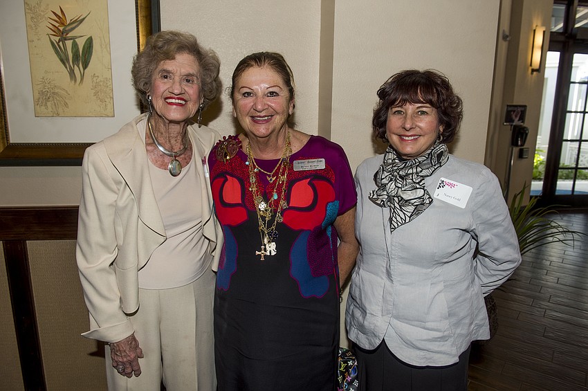 Betty Schoenbaum, Renee Hamad and Nancy Gold
