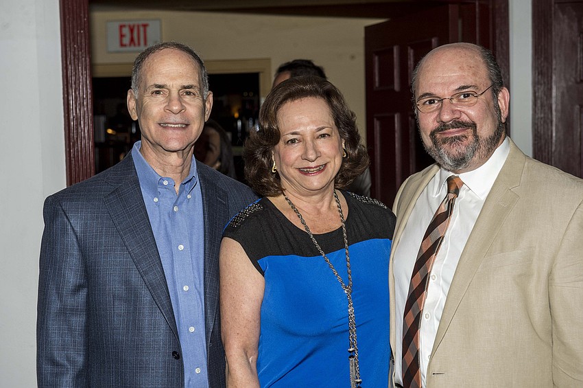 Alan and Joanne Trachtenberg with Cliff Abramson