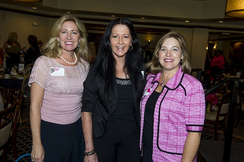 Sheryl Vieira, Donna Scaglione and Susan Hines