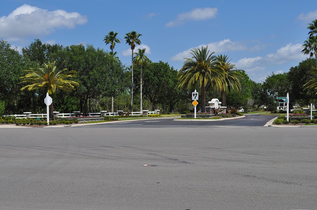 Residents raised concerns about the need for a signal at the entrance to Edgewater, on University Parkway, in 2013.